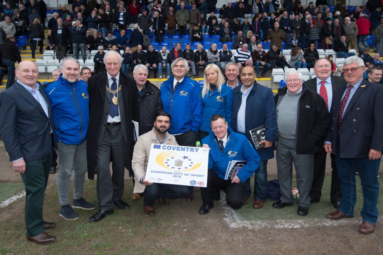 Coventry wins European City of Sport title for 2019