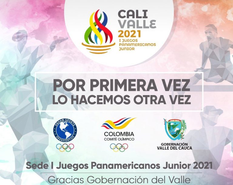 Cali, American Capital of Sport will host the Junior Pan American Games 2021