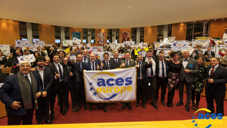 On 10 December the Annual Gala of ACES in the European Parliament