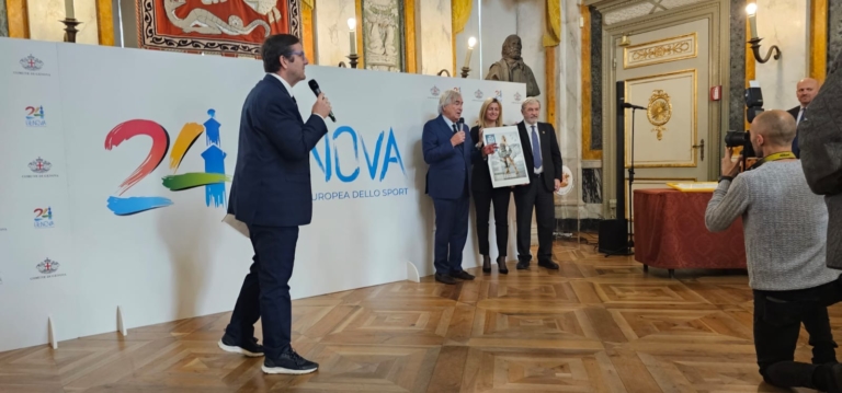 Genoa unveils the new identity as European Capital of Sport 2024